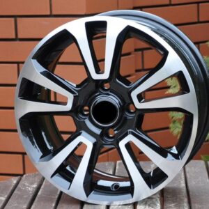 R15x6 4X100 ET 40 56.6 5078 Black Polished+Powder Coating (MBPC) For OPEL (L4)