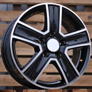 BK473_000000003747 R16x6.5 5X160 ET 58 65.1 BK473 Black Polished (MB) For FORD (R+K2) (4x4 (max 1250kg))