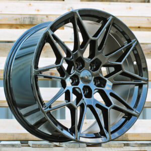 B1912_000000009754 R20x9.5 5X114.3 ET 40 70.5 B1912 Black (BL) For FORD (Z7) (MUSTANG Front+Rear)