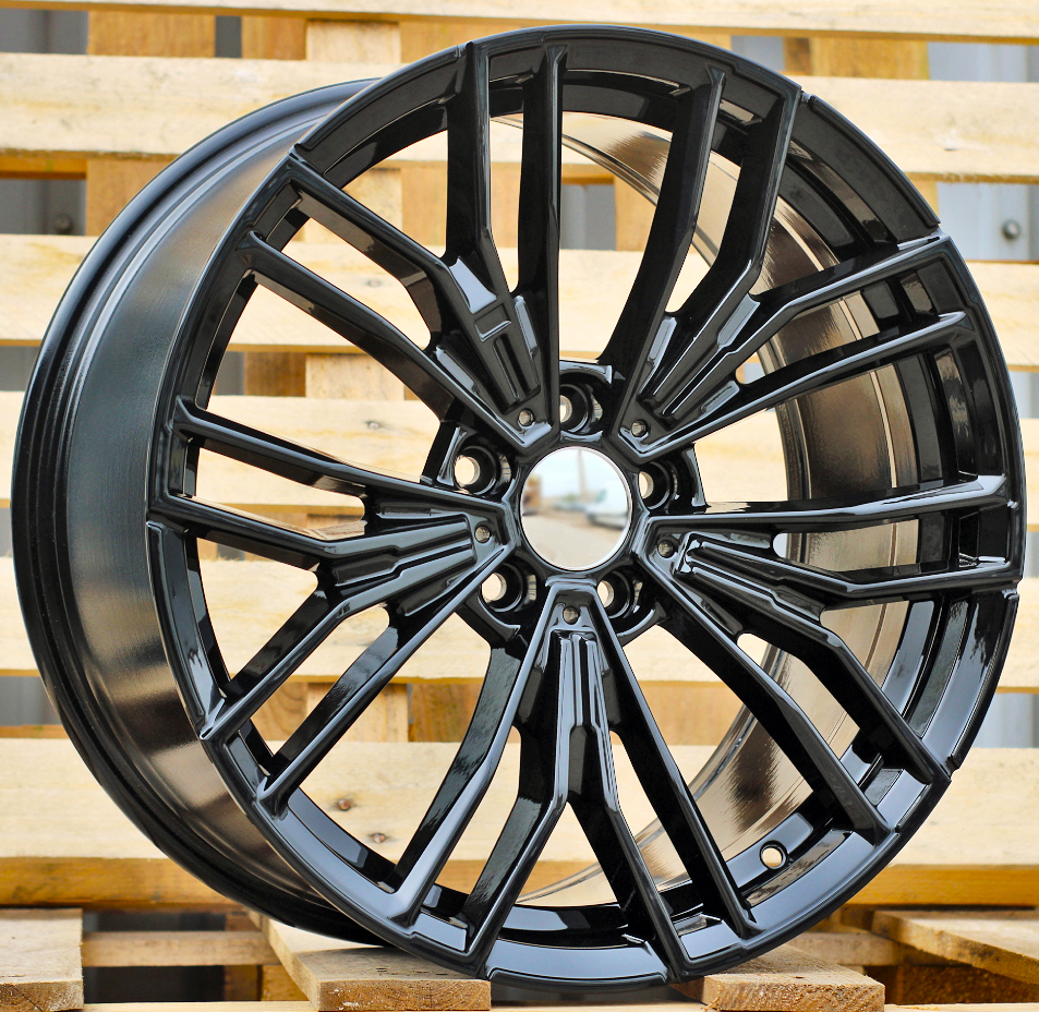 R20x9 5X112 ET 44 66.6 B5964 Black (BL) For BMW (P) (New Model BMW 5 (Rear+Front))