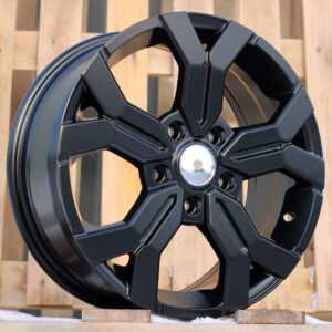 R16x6.5 4X100 ET 45 60.1 B1110 Black Half Matt (BLHM) For DACIA (D2+R) (NEW Model)