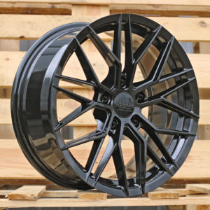 R17x7.5 5X114.3 ET 40 67.1 HX035 (FBX005) Black (BL) For HAXER (Z6) (HYBRID FORGED)