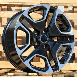 R18x8 5X114.3 ET 35 60.1 B1092 Black Polished (MB) For TOYOT (P)