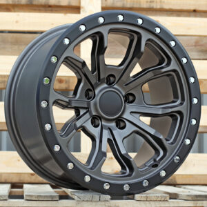 H5073_000000010305 R17x8.5 5X127 ET M12 71.5 H5073 Matt Gray + Black Lip (MGMBL) For 4X4 (P2)
