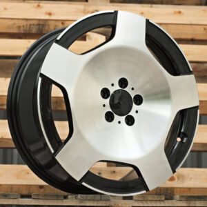 R17x7.5 5X112 ET 48 66.6 IN3518F (XF263) Black Polished (MB) For MER (D3) (HYBRID FORGED V-Class/Vito)
