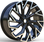 FBX423_000000000686 R18x8 5X112 ET 44 57.1 FBX423 Black Polished (MB) For SKODA (Z3) (HYBRID FORGED)