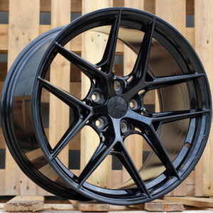 HX044_000000006874 R17x8 5X120 ET 35 72.6 HX044 (A5598) Black (BL) For HAXER (P)