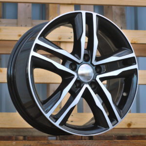 BK424_000000003629 R17x7.5 5X118 ET 45 71.1 BK424 Black Polished (MB) For OPEL (D2+D1) (4x4 (max 1250kg))