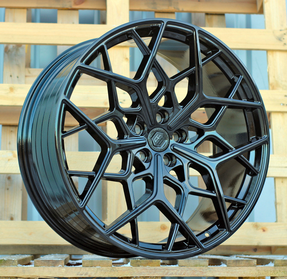 R23x10 5X120 ET 38 72.6 HF5210 Gloss Black (GB) For LAND (P2) (HYBRID FORGED)