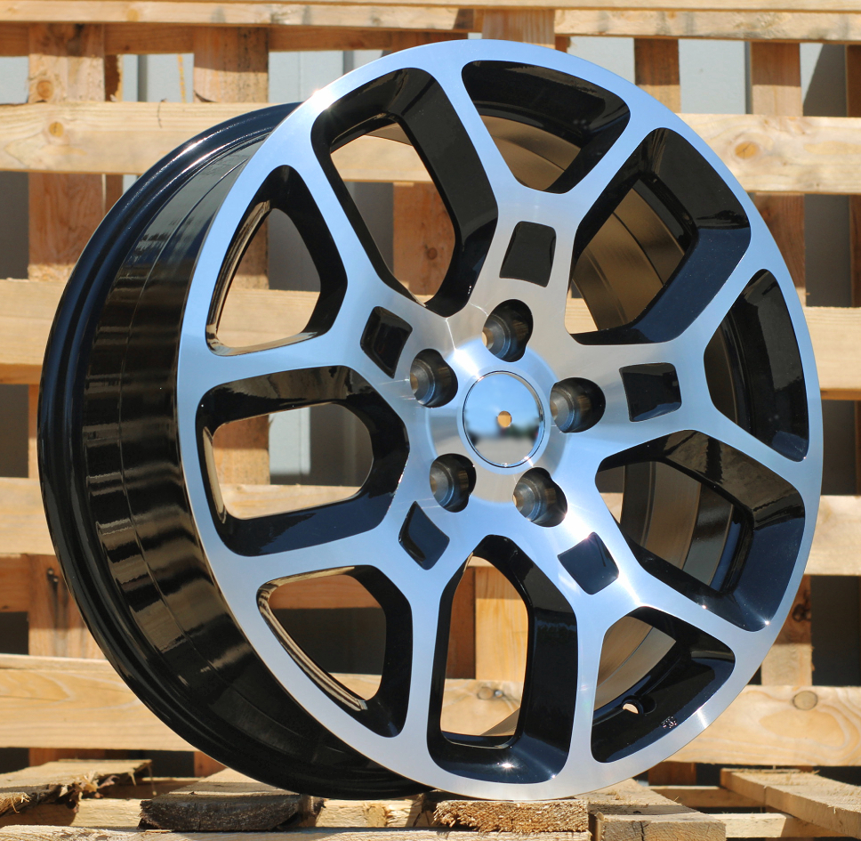 R17x7 5X110 ET 40 65.1 TL0460 Black Polished (MB) For JEEP (P1) (JEEP/FIAT 500X)
