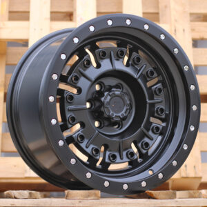 R17x9 6X114.3 ET 10 66.1 JT250 Black Polished (MB) For 4X4 (K3)