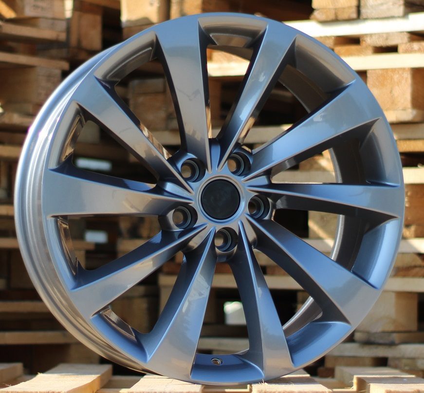 R19x8.5 5X114.3 ET 40 64.1 B1396 Gun Metal (GM) For TESLA (P2+Z4) (Model 3)