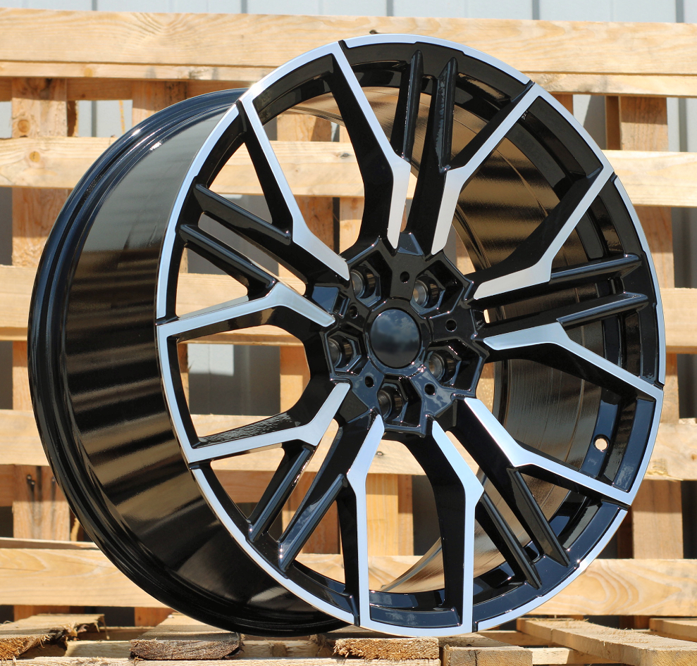 R19x8 5X112 ET 26 66.6 I0405 Black Polished (MB) For BMW (Z5+Z3) (Rear+Front)