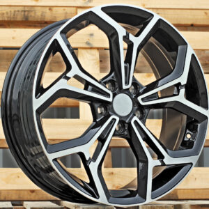 FE190_000000008375 R16x6.5 5X114.3 ET 50 67.1 FE190 (YF5690) Black Polished (MB) For KIA (K7) (HYBRID FORGED)