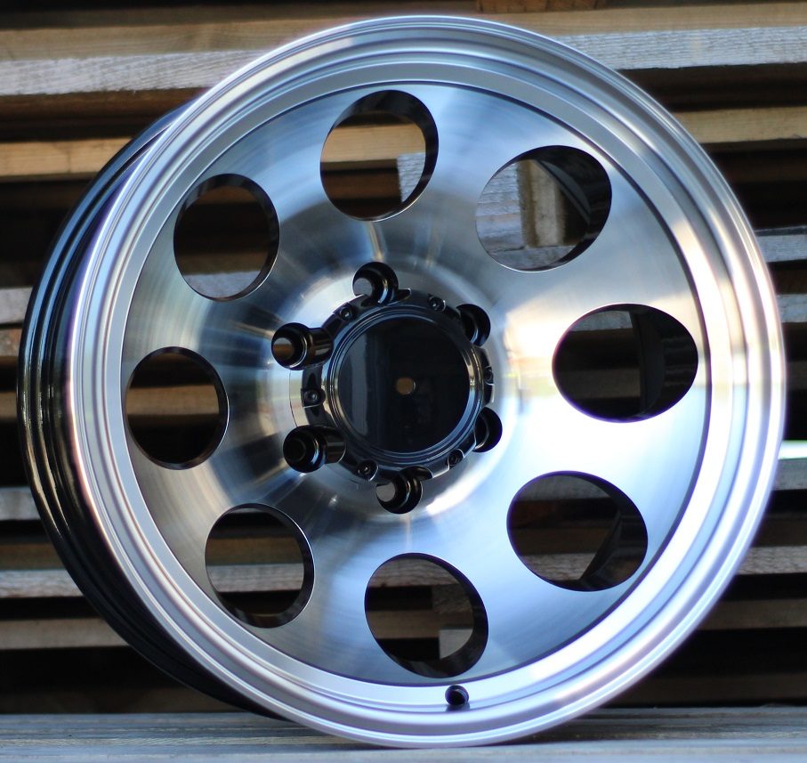 R17x10 6X139.7 ET M52 110.1 BY997 Black Polished (MB) For 4X4 (P+Z7)