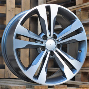 BK754_000000003202 R17x7.5 5X112 ET 44 66.6 BK754 (FR936/QC1106) Grey Polished (MG) For MER (P1+K7)