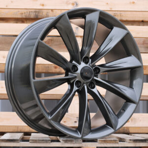 3S209_000000010239 R19x9.5 5X114.3 ET 40 64.1 3S209 (FBX071) Gun Metal (GM) For TESLA (P2) (HYBRID FORGED (Model Y))