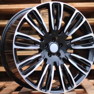 XE136_000000003030 R20x8.5 5X108 ET 45 63.3 XE136 (BYD1292) Black Polished (MB) For LAND (Z3)