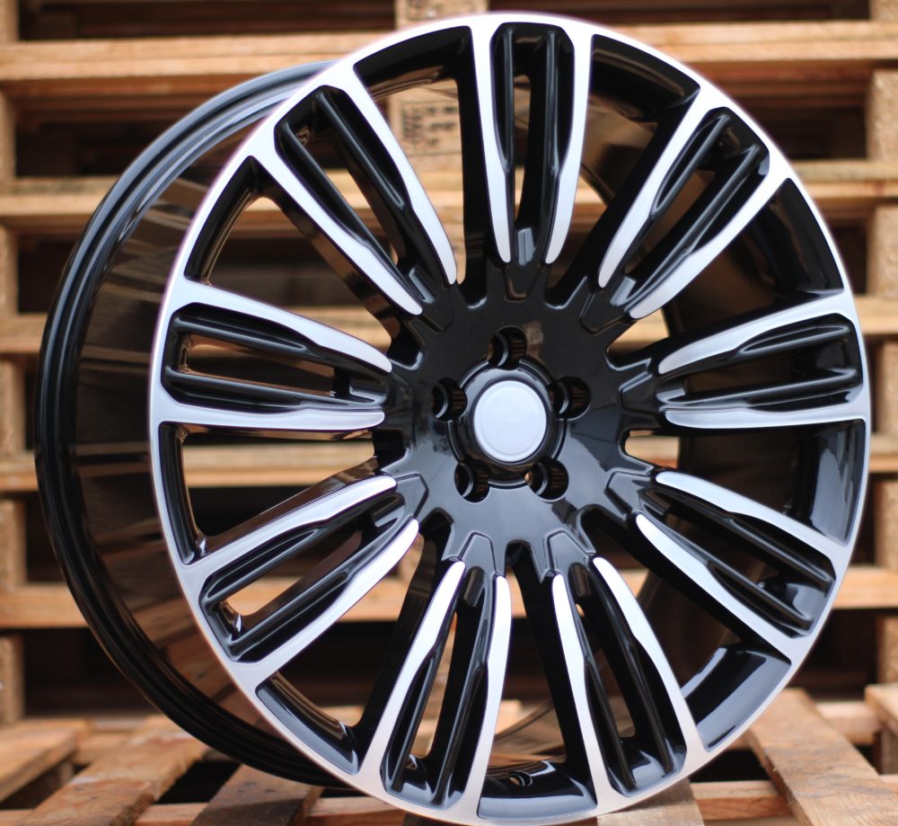 R20x8.5 5X108 ET 45 63.3 XE136 (BYD1292) Black Polished (MB) For LAND (Z3)