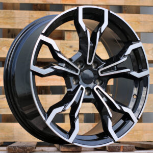 I5596_000000000362 R19x8 5X112 ET 27 66.6 I5596 Black Polished (MB) For BMW (Z5+K8+M) (X3)