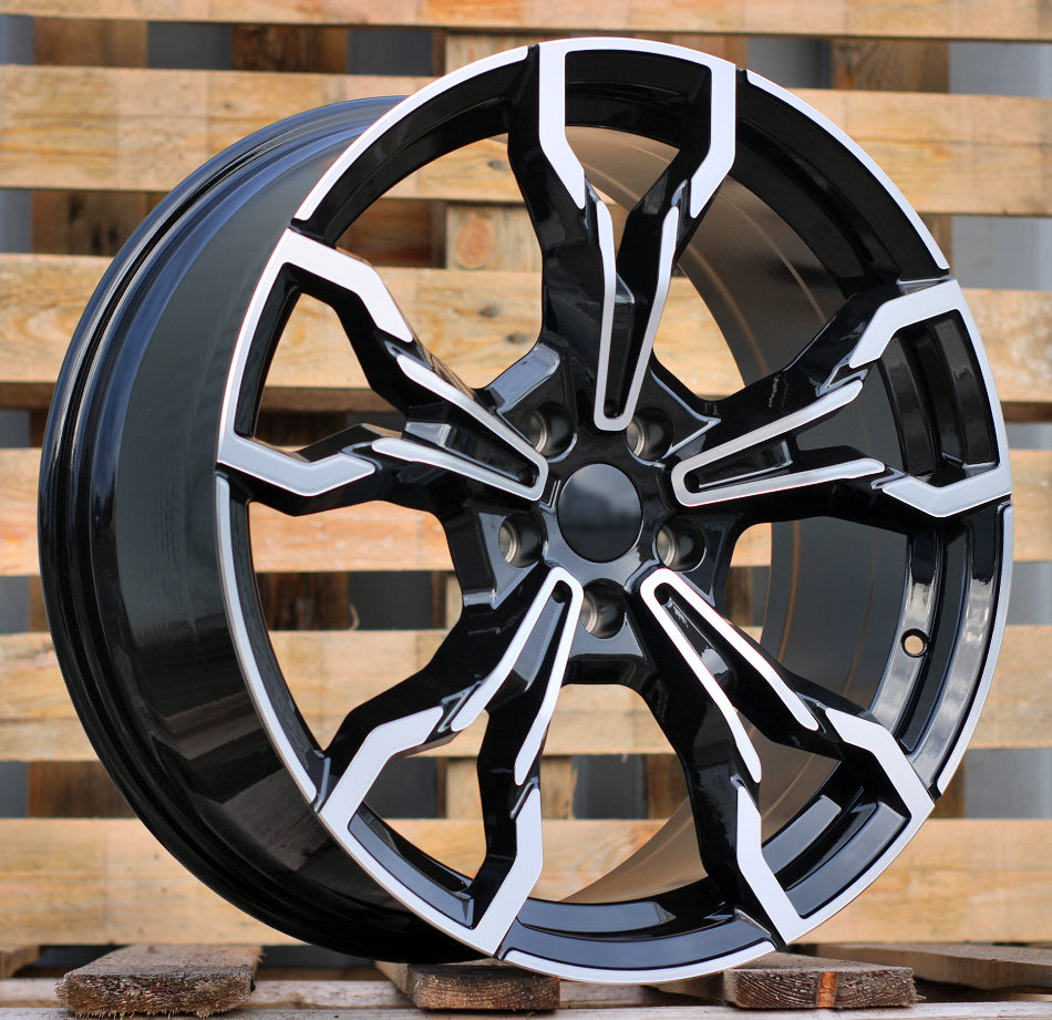R19x8 5X112 ET 27 66.6 I5596 Black Polished (MB) For BMW (Z5+K8+M) (X3)