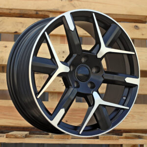 R18x8 5X112 ET 40 57.1 YF6147 Black Polished Half Matt (MBHM) For CUPRA (K8) (HYBRID FORGED)