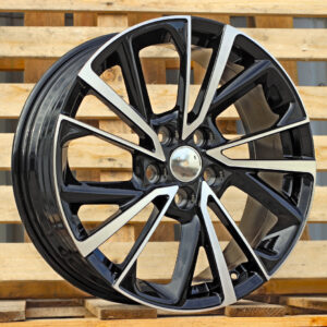 R18x7 5X114.3 ET 35 60.1 YF5758 Black Polished (MB) For TOYOT (Z5) (HYBRID FORGED)