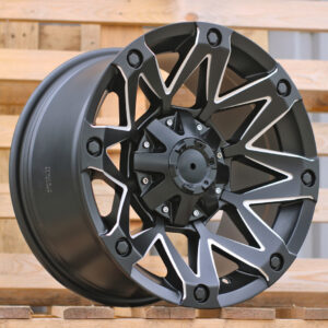 JT126_000000008998 R16x8.5 6X114.3 ET 0 66.1 JT126 Black Matt (BM) For 4X4 (K3+Z5) (Milling)