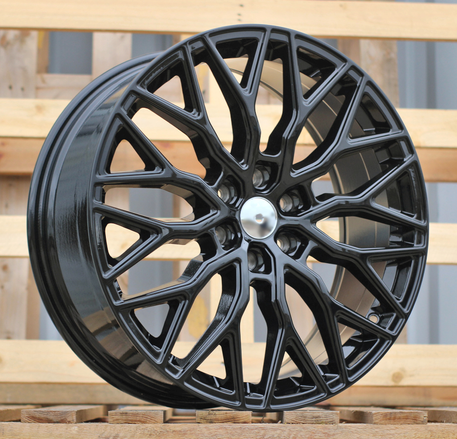 R20x8 6X120 ET 48 74.6 I0412 Black (BL) For FORD (K7) ((max 1000 kg))
