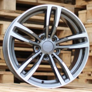 BK855_000000000524 R17x8 5X120 ET 34 72.6 BK855 Grey Polished (MG) For BMW (P2)