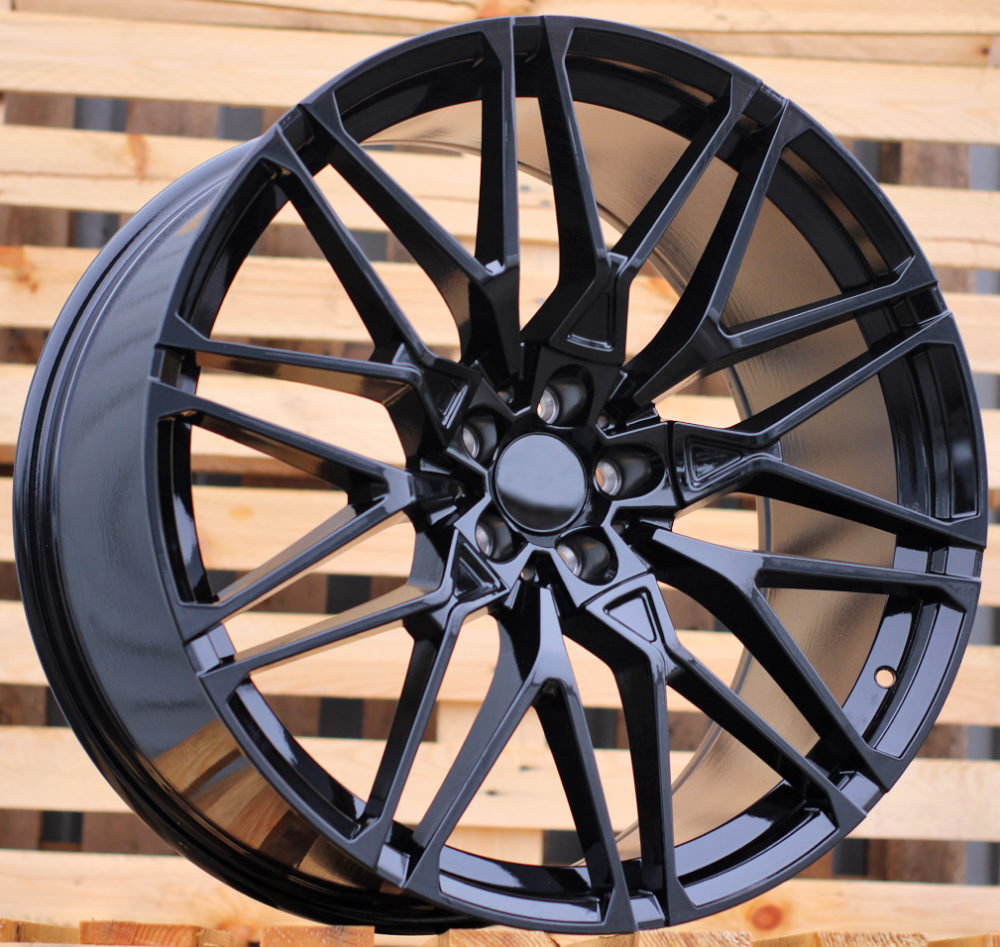 R21x10 5X120 ET 40 74.1 B5771 Black (BL) For BMW (P) (Rear+Front)