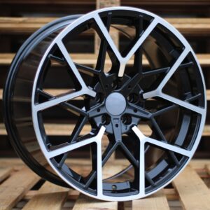 B1383_000000000489 R18x8 5X120 ET 34 72.6 B1383 Black Polished (MB) For BMW (Z2) ((AKC 90 Eur))