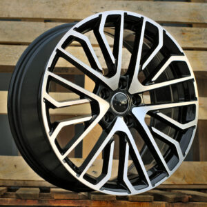 3S1261_000000008215 R18x8 5X112 ET 40 66.5 3S1261 (HA0039) Black Polished (MB) For AUD (P1) (HYBRID FORGED)