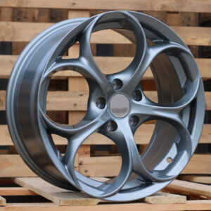 L1664_000000009803 R17x7.5 5X110 ET 33 65.1 L1664 (YF5707) Gun Metal (GM) For ALFA (Z6) (HYBRID FORGED (ET31))