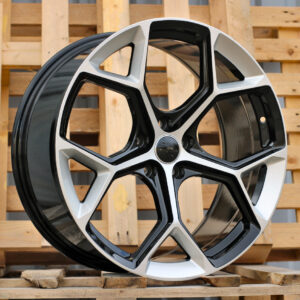 R18x8 5X112 ET 40 66.5 I5598 (YF5598) Silver Shining+Black (SSBL) For AUD (Z4) (HYBRID FORGED)