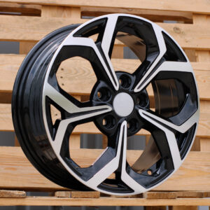 FE175_000000007415 R16x6.5 5X114.3 ET 50 67.1 FE175 (YF5694) Black Polished (MB) For KIA (P2+Z6) (HYBRID FORGED)