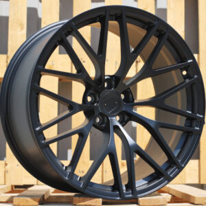 XFRGW5697_000000004766 R21x10 5X112 ET 18 66.5 XFRGW5697 Black Matt (BM) For PORCH (K3) (FORGED (Rear+Front))