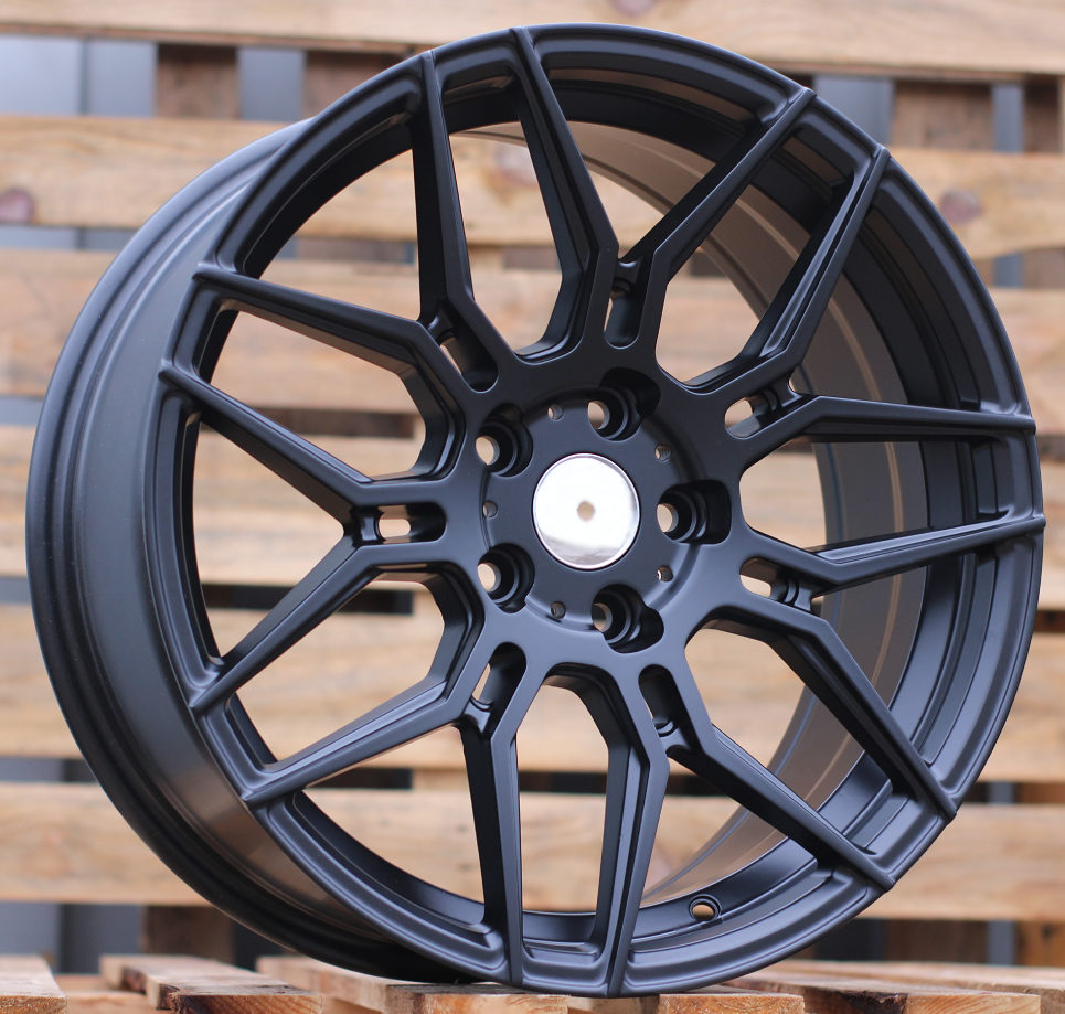 R18x8 5X112 ET 40 66.6 A1239 Black Half Matt (BLHM) For MER (P) (STYLE ADV1)