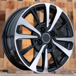 B1846_000000003833 R15x6 4X100 ET 40 54.1 B1846 Black Polished (MB) For TOYOT (Z4)