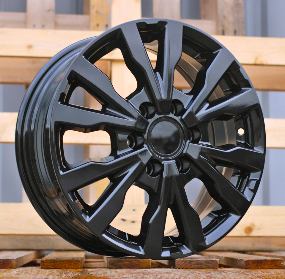 R16x6.5 6X120 ET 50 74.5 B3025 Black (BL) For FORD (Z7) (HYBRID FORGED)