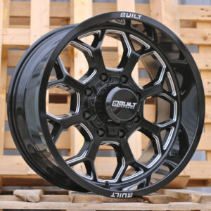 R20x10 8X180 ET M19 125.2 B1960 Black (BL) For 4X4 (Z1) (Milling)